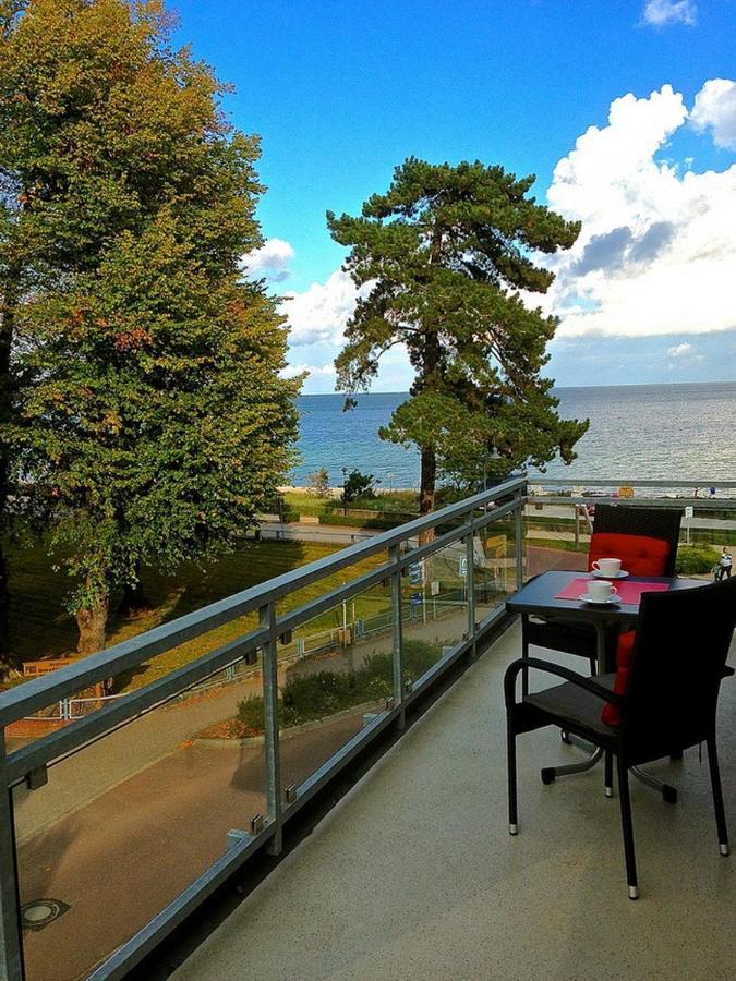 Feriendomizil Strandblick Feriendomizil Strandblick Appartement 2 Meersonne Haffkrug Buitenkant foto